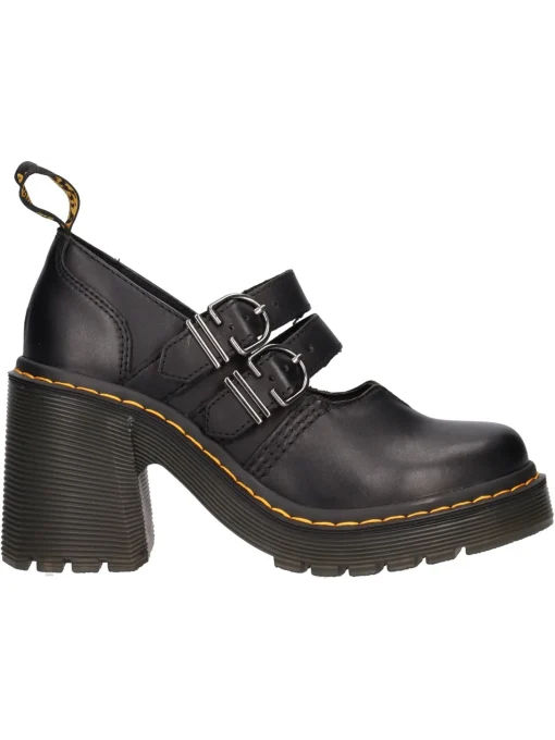 Scarpa con tacco largo Dr Martens Eviee da donna nera