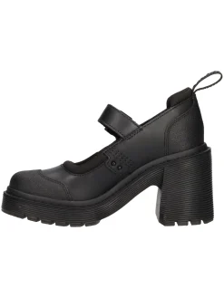 Scarpa con tacco largo Dr Martens Eviee Tech Sendal da donna nera