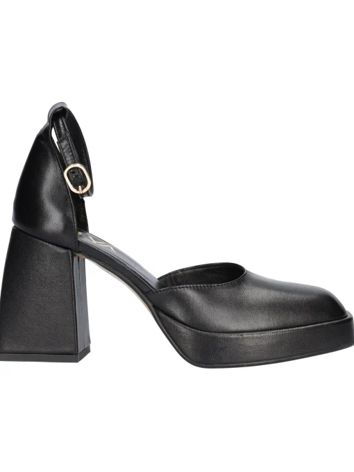 Scarpa con tacco largo Hilya da donna nera