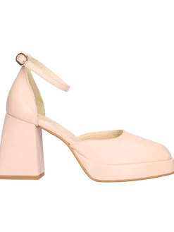 Scarpa con tacco largo Hilya da donna cipria