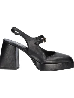 Scarpa con tacco largo Hilya da donna nera