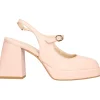 Scarpa con tacco largo Hilya da donna cipria