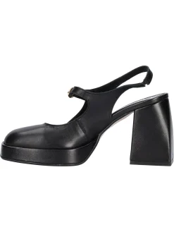 Scarpa con tacco largo Hilya da donna nera