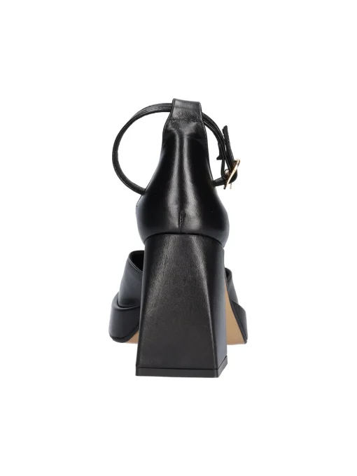 Scarpa con tacco largo Hilya da donna nera