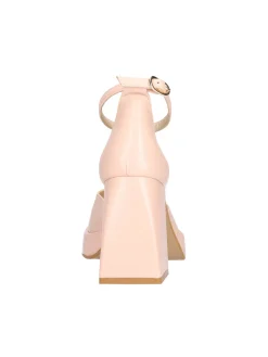 Scarpa con tacco largo Hilya da donna cipria