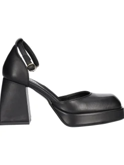 Scarpa con tacco largo Liviana da donna nera