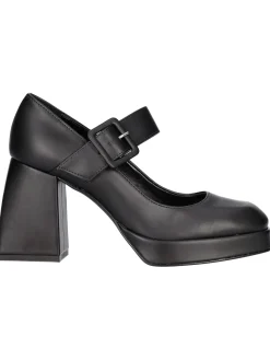 Scarpa con tacco largo Liviana da donna nera