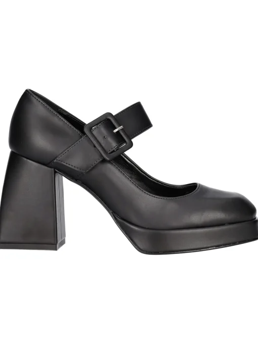 Scarpa con tacco largo Liviana da donna nera
