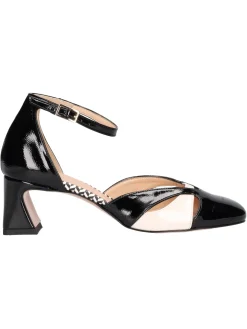 Scarpa con tacco largo Liviana da donna nera