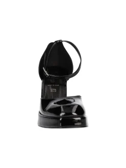 Scarpa con tacco largo Liviana da donna nera