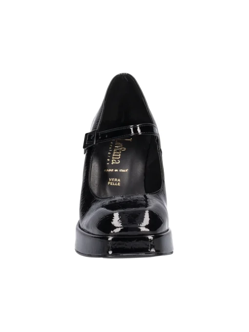 Scarpa con tacco largo Liviana da donna nera