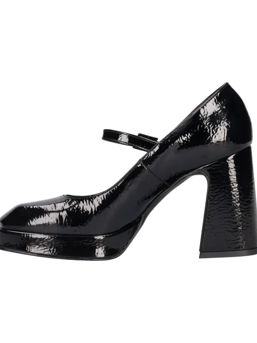Scarpa con tacco largo Liviana da donna nera