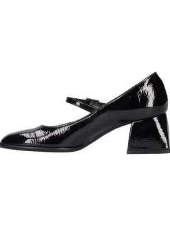 Scarpa con tacco largo Liviana da donna nera