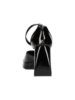 Scarpa con tacco largo Liviana da donna nera