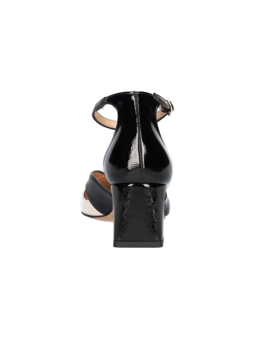 Scarpa con tacco largo Liviana da donna nera