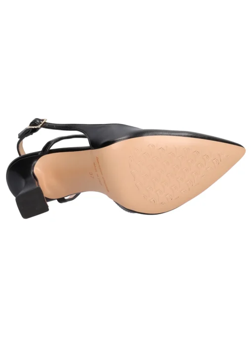 Scarpa con tacco largo Liviana da donna nera