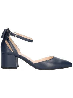 Scarpa con tacco largo Nero Giardini da donna blu