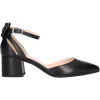 Scarpa con tacco largo Nero Giardini da donna nera