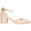 Scarpa con tacco largo Nero Giardini da donna beige