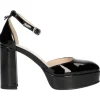 Scarpa con tacco largo Nero Giardini da donna nera