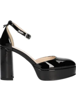 Scarpa con tacco largo Nero Giardini da donna nera