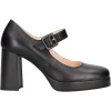 Scarpa con tacco largo Nero Giardini da donna nera