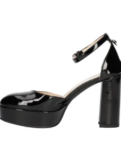 Scarpa con tacco largo Nero Giardini da donna nera