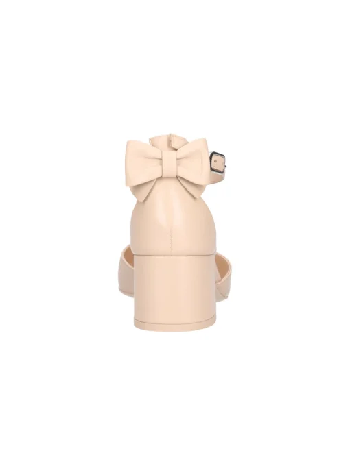 Scarpa con tacco largo Nero Giardini da donna beige
