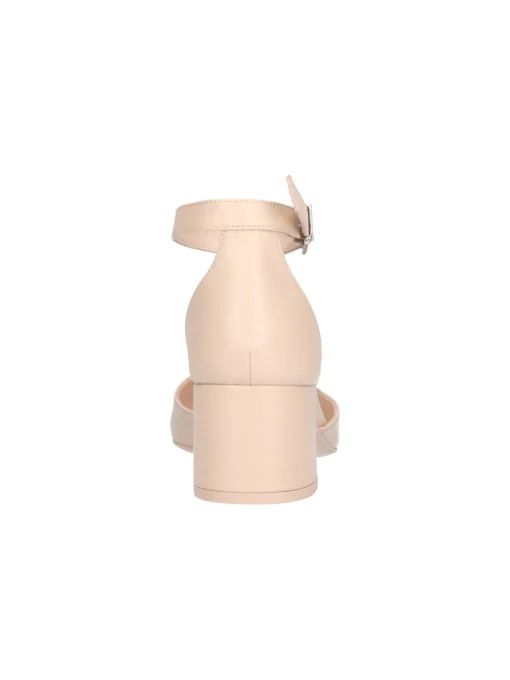 Scarpa con tacco largo Nero Giardini da donna beige