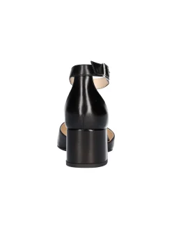 Scarpa con tacco largo Nero Giardini da donna nera
