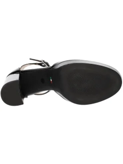 Scarpa con tacco largo Nero Giardini da donna nera