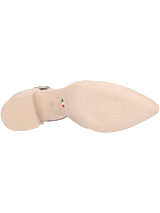 Scarpa con tacco largo Nero Giardini da donna beige