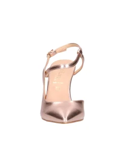 Scarpa con tacco Liviana da donna cipria metal