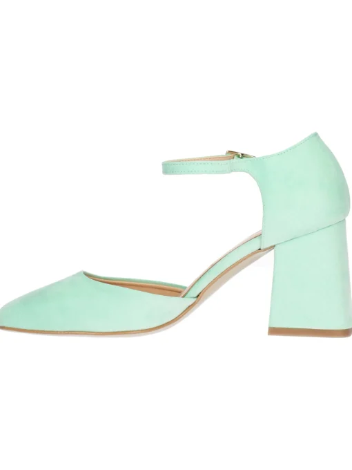 Scarpa con tacco Liviana da donna verde
