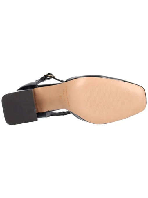 Scarpa con tacco targo Liviana da donna nera