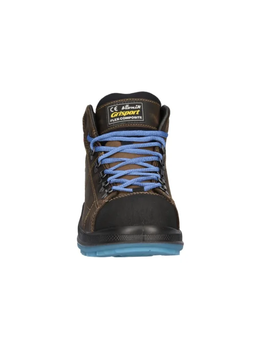 Scarpa da lavoro antinfortunistica Grisport da uomo marrone