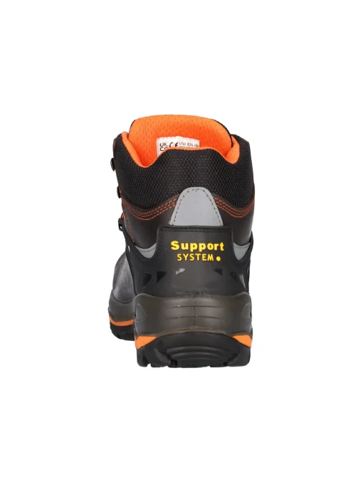 Scarpa da lavoro antinfortunistica Grisport da uomo testa di moro
