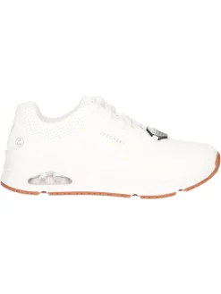 Scarpa da lavoro Skechers Uno Air-Cooled da donna bianca