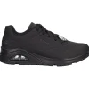 Scarpa da lavoro Skechers Uno Air-Cooled da donna nera