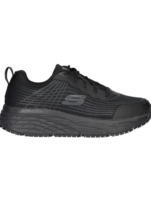 Scarpa da lavoro Skechers da donna nera