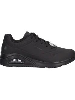 Scarpa da lavoro Skechers Uno Air-Cooled da donna nera