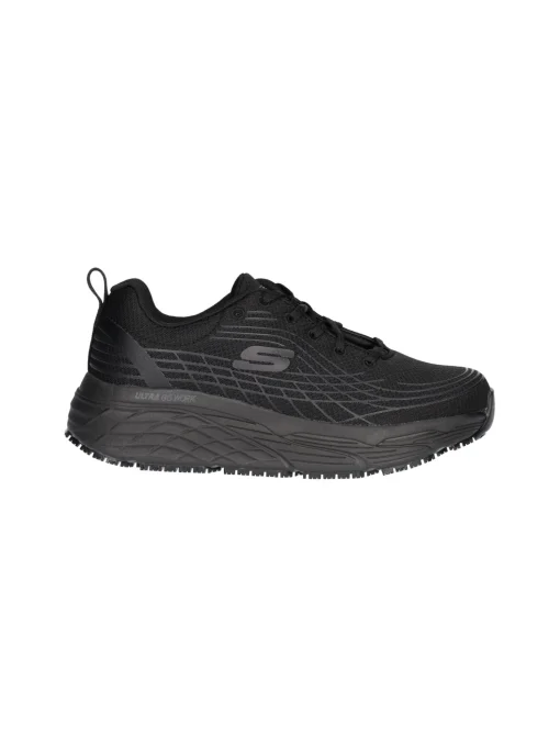 Scarpa da lavoro Skechers da donna nera