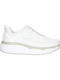Scarpa da lavoro Skechers da donna bianca