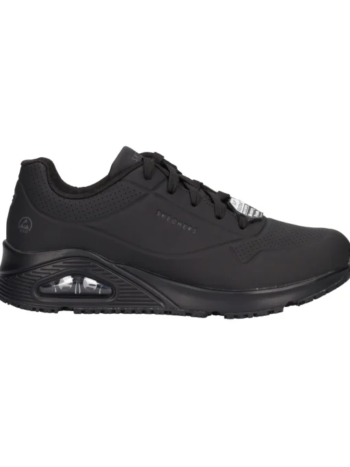 Scarpa da lavoro Skechers Uno Air-Cooled da donna nera