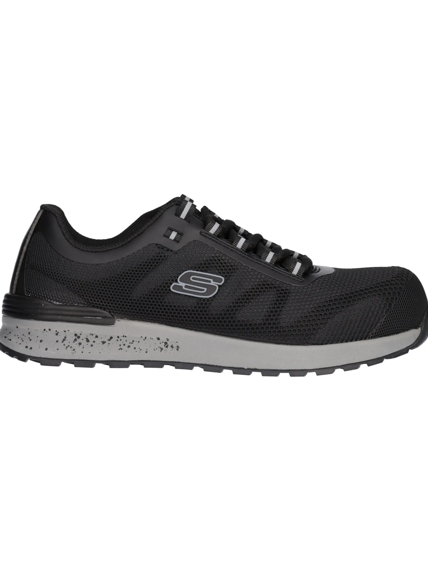 Scarpa da lavoro Skechers da uomo nera