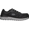 Scarpa da lavoro Skechers da uomo nera