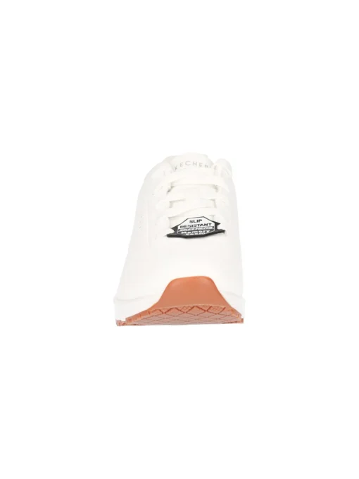 Scarpa da lavoro Skechers Uno Air-Cooled da donna bianca