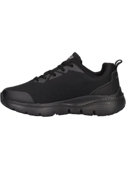 Scarpa da lavoro Skechers Arch-Fit da donna nera