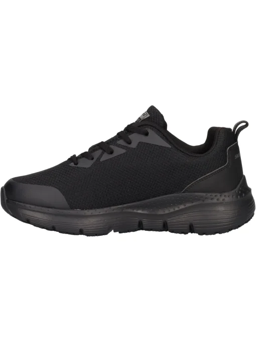 Scarpa da lavoro Skechers Arch-Fit da donna nera