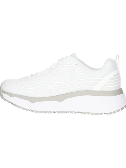Scarpa da lavoro Skechers da donna bianca